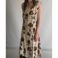 Flower tank dress