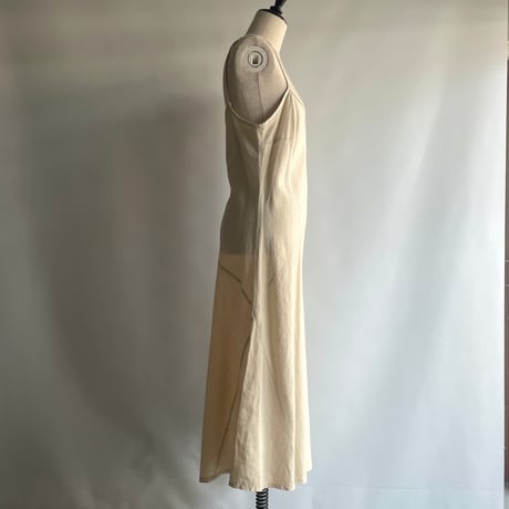Beige cami dress