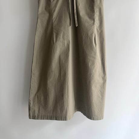 Front ribbon cami dress