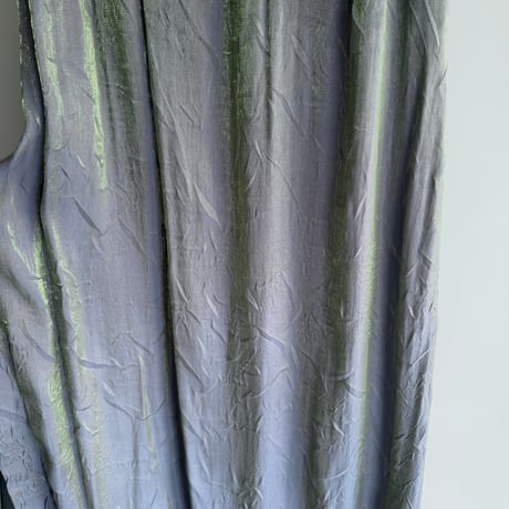 Lame sheer dress