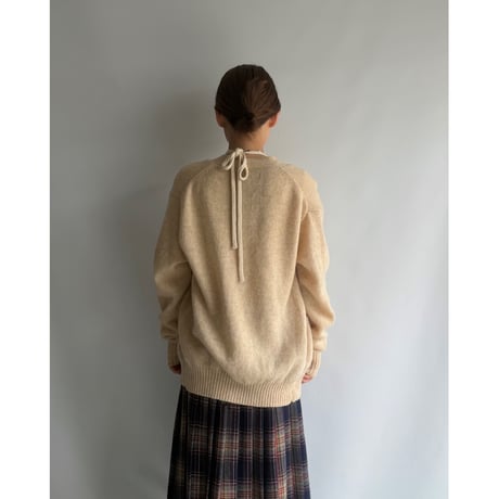 Ivory knit cardigan