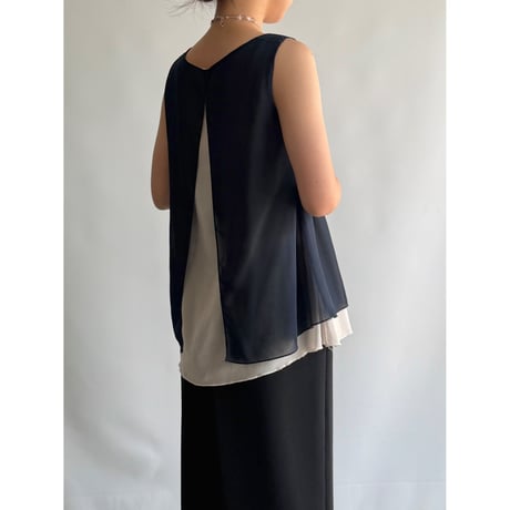 Sheer layered tops