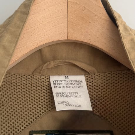 Beige utility vest