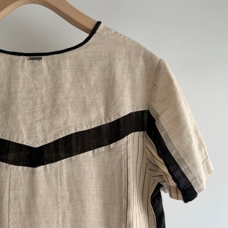 Bicolor design dress