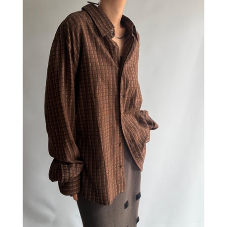 Geometric pattern shirt