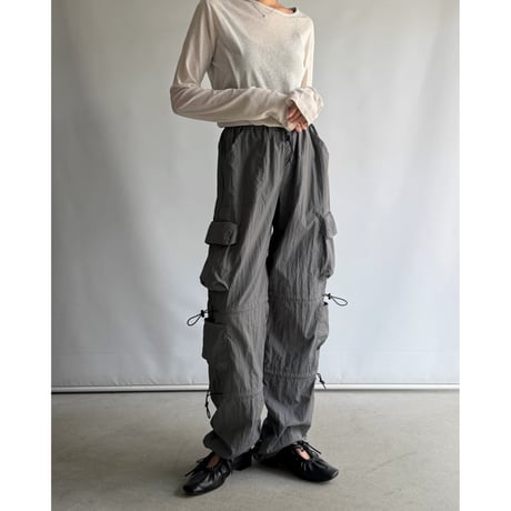 Drawcord cargo pants