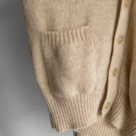 Ivory knit cardigan