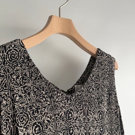 Oriental pattern dress