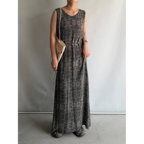 Oriental pattern dress