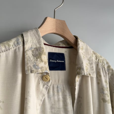 Floral silk shirt
