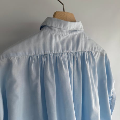 Light blue Dolman blouse