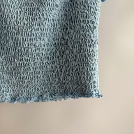 Shirring tops
