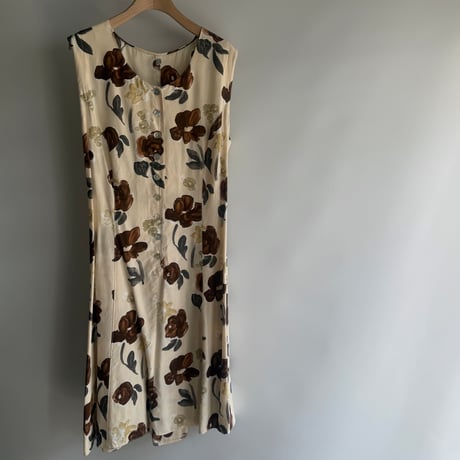 Flower tank dress