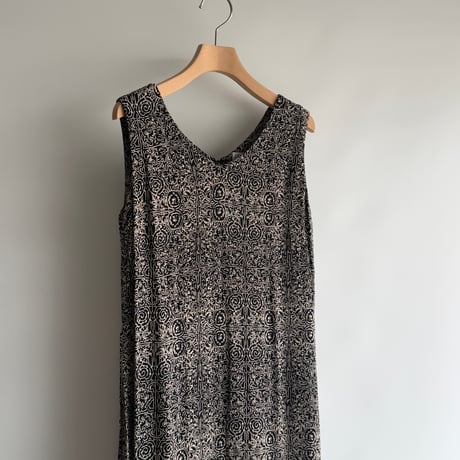 Oriental pattern dress