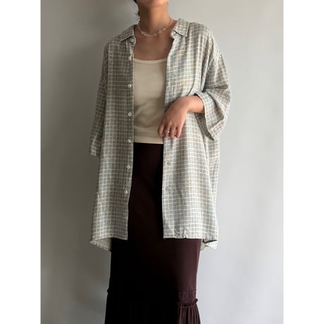 Natural patterned shirt