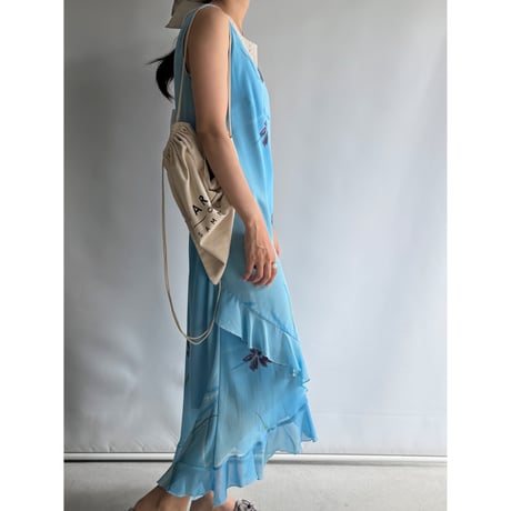 Water & flower dress