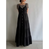 Cotton tiered dress