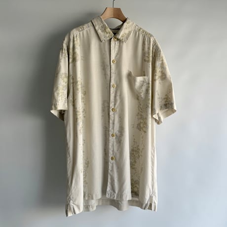 Floral silk shirt