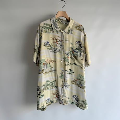 Landscape pattern shirt