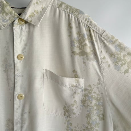 Floral silk shirt