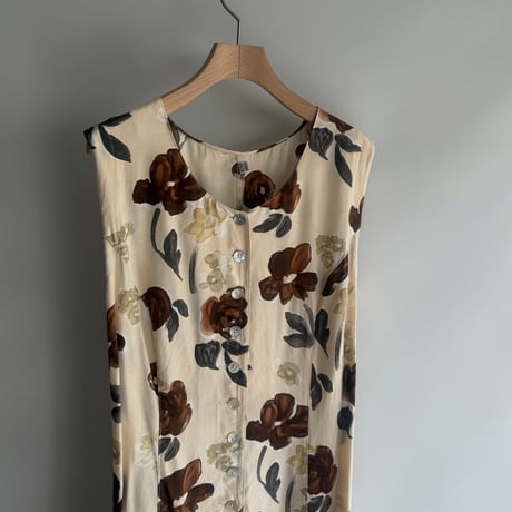 Flower tank dress