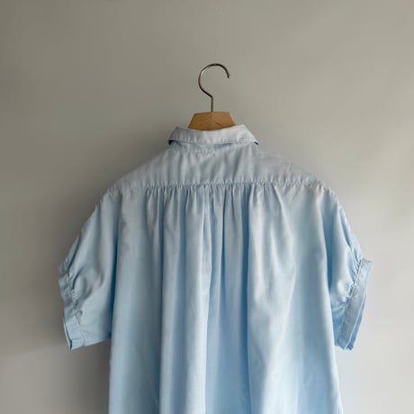 Light blue Dolman blouse