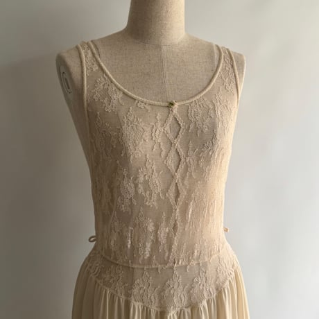 lingerie dress（beige）