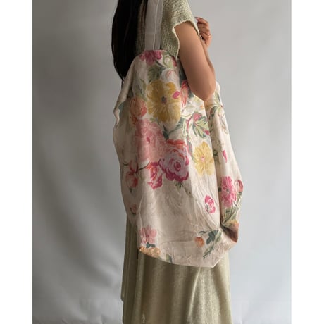 Botanical Flower Large Tote Bag