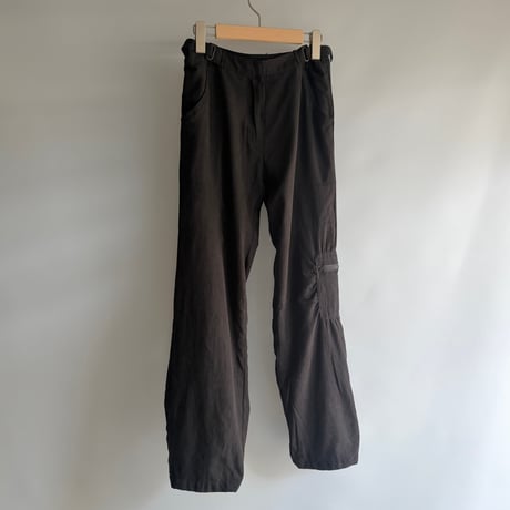 Black Faux Suede Pants