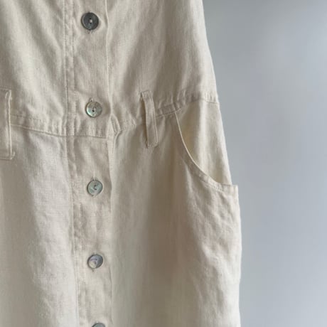 Shell button dress
