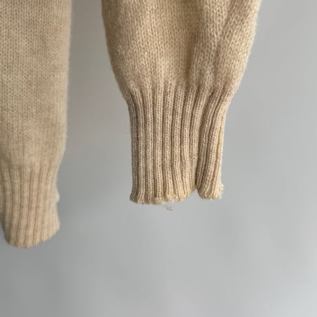 Ivory knit cardigan