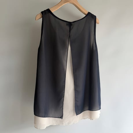 Sheer layered tops