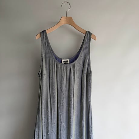 Lame sheer dress