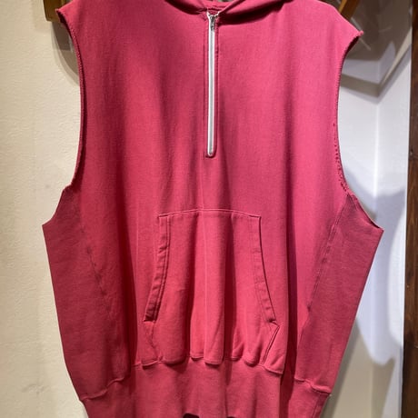 ANDER CUT SLEEVE REVERRSE HOODIE