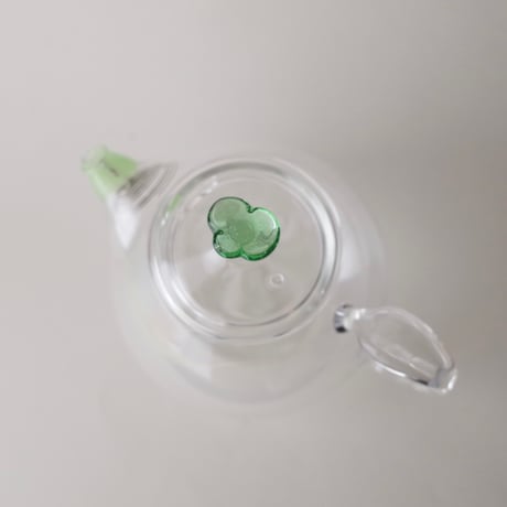 トリブーショイ硝子工芸舎／Tri Buŝoj Glass Art「ポット（耐熱）」