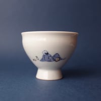 工房あめつち／Kobo Ametsuchi「色絵 月見／花見／花火で一杯」（お1人様1点まで）」