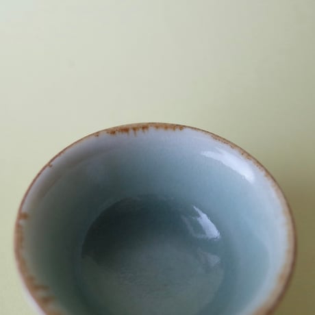 山﨑美和／YAMASAKI Miwa「青の茶杯（煎茶湯のみ）」