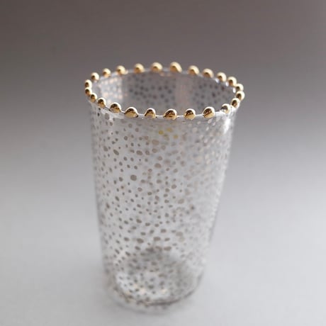 トリブーショイ硝子工芸舎／Tri Buŝoj Glass Art「星々のグラス」
