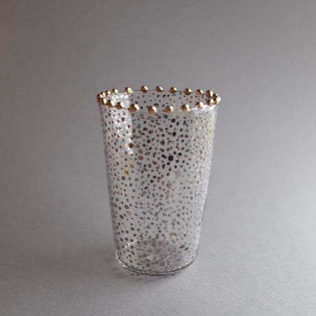 トリブーショイ硝子工芸舎／Tri Buŝoj Glass Art「星々のグラス」