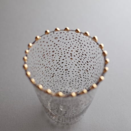 トリブーショイ硝子工芸舎／Tri Buŝoj Glass Art「星々のグラス」