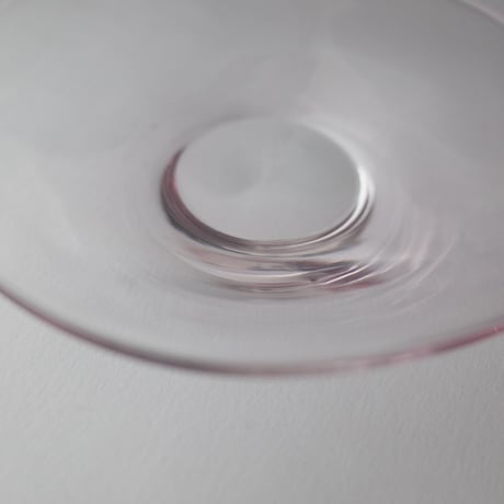 トリブーショイ硝子工芸舎／Tri Buŝoj Glass Art「雨音 豆皿」