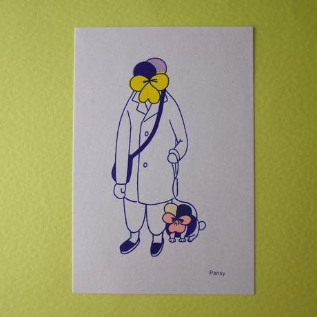 石引パブリック／Ishibiki Public「RISOGRAPH ポストカード2枚組」