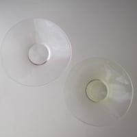 トリブーショイ硝子工芸舎／Tri Buŝoj Glass Art「雨音 豆皿」