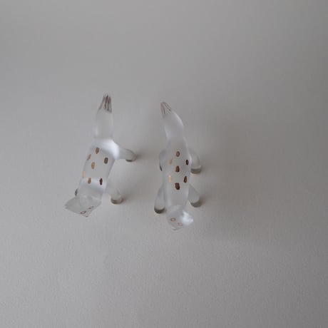 トリブーショイ硝子工芸舎／Tri Buŝoj Glass Art「ピエール」