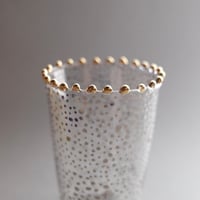 トリブーショイ硝子工芸舎／Tri Buŝoj Glass Art「星々のグラス」