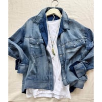 new sheer denim likeGジャン(オンライン限定)