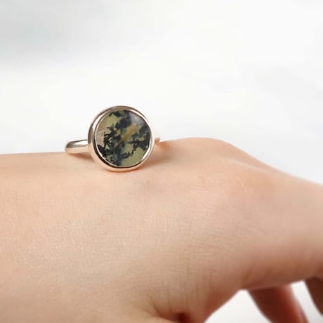 Picture Agate Ring #15