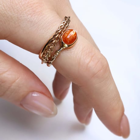 Sunstone Ring #13