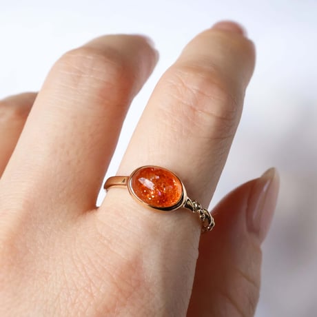 Sunstone Ring #16
