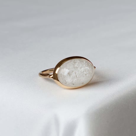 White Garden Quartz Ring
